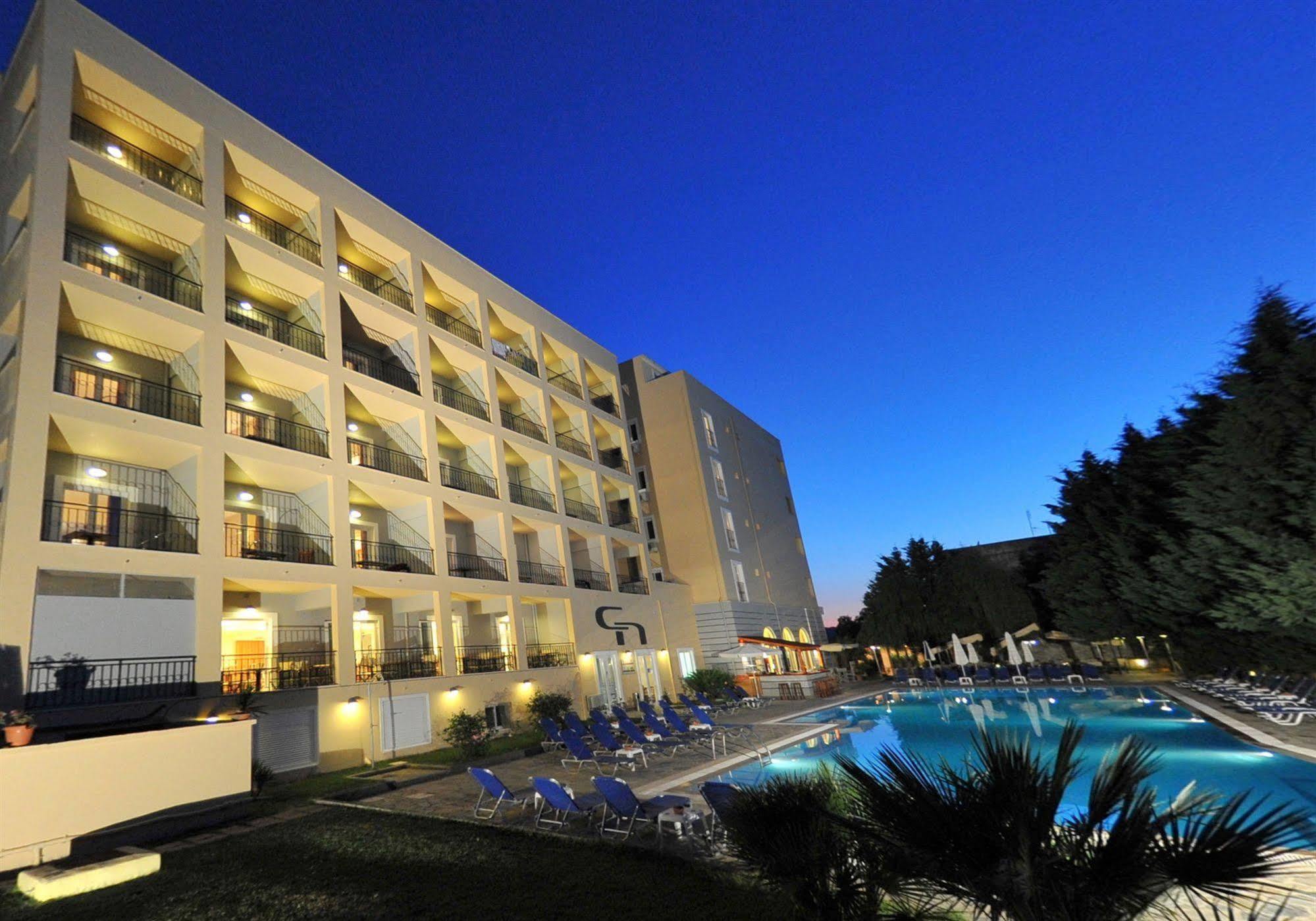 Corfu Hellinis Hotel กาโนนี ภายนอก รูปภาพ